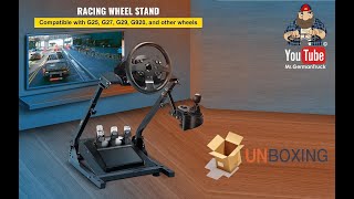 Lenkradständer VEVOR für Logitech Lenkrad Gaming Wheel *Unboxing & Testvideo*