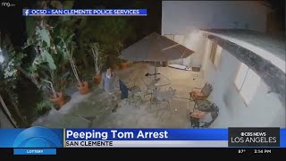 Orange County Peeping Tom Arrested