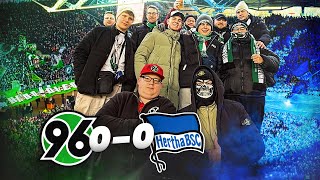 PLATZVERWEIS lässt alles WACKELN🫣 Hannover 96 vs Hertha BSC Stadionvlog