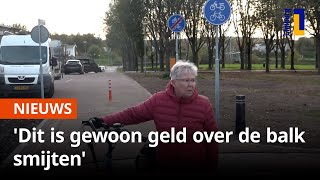 Verbazing om kleinste fietspad van Nederland 😳🚴‍♂️