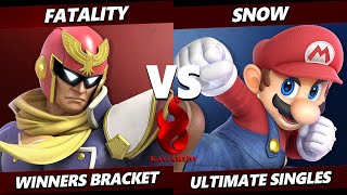 Kagaribi 10 - Fatality (Captain Falcon) Vs. Snow (Mario) Smash Ultimate - SSBU