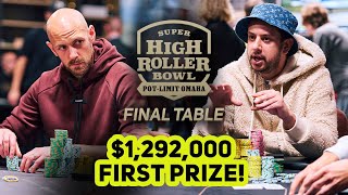 Super High Roller Bowl Pot-Limit Omaha Final Table with Jared Bleznick & Stephen Chidwick