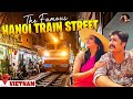 Exploring the Renowned Hanoi Train Street 🚂😍|📍Vietnam | Aishwarya Vinay