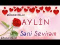 adı aylin olanlar üçün super video mahnı whatsapp status 2019