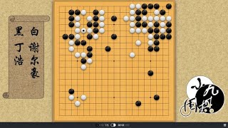 今日时局 棋圣战 谢尔豪飞刀一闪 胜率90 丁浩空中侵消 反杀厚势