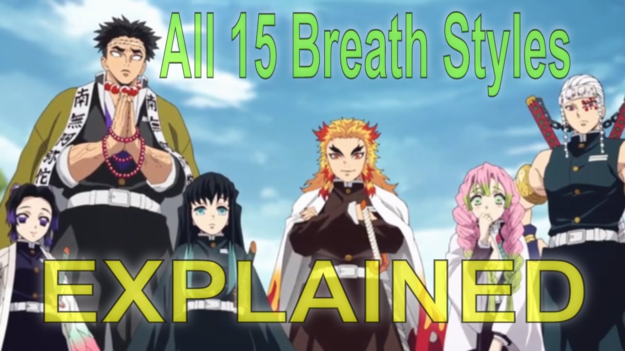 Demon Slayer: All 15 Breath Styles Explained : Total Concentration ...