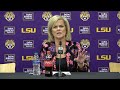 LSU Kim Mulkey WIN over Arkansas postgame, plus Angel Reese and Mikayla Williams