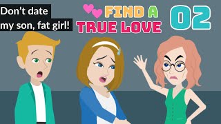 Find A True Love Episode 2 - Fat Wife Animation English - English Story 4U