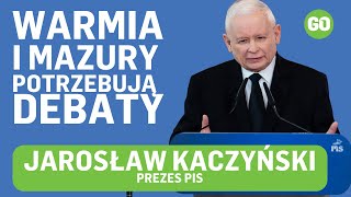 List prezesa Jarosława Kaczyńskiego do uczestników VII Kongresu Przyszłości na ręce prezesa M.Matery