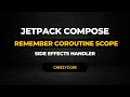 Jetpack Compose - Remember Coroutine Scope Example | Side Effects | CheezyCode Hindi