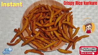 Instant Crispy Rice Kurkure/ఇన్స్టంట్ క్రిస్పీ రైస్ కురుకురే