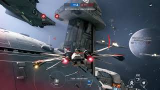 Republic ARC-170 fighter 73 killstreak on Ryloth! - Starfighter Assault SWBF2