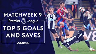 Top five Premier League goals and saves from Matchweek 9 (2021-22) | NBC Sports