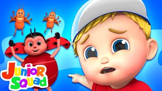 Bugs Song | Kids Songs For Children | Nursery Rhymes and Baby Song with Junior Squad