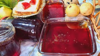 जाम की जेली || No Gelatin No Agar Agar Detailed Recipe || Shiny Guava Jam Recipe