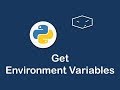 get environment variables in python 😀