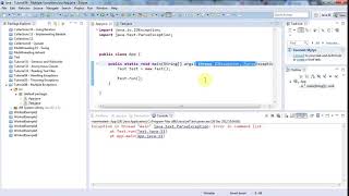 3 Learn Java Tutorial for Beginners, Part 36 Multiple Exceptions YouTube