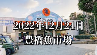 【豊橋魚市場】雪降るクリスマス前日の市場🎄　#夢見る工場員