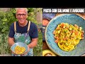 FETTUCCINE al SALMONE AFFUMICATO, AVOCADO e LIME (Pronte in 10 Minuti) - Ricetta di Chef Max Mariola