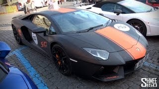 Lamborghini Aventador Team88 - Start and Finish of the Lambo Tour