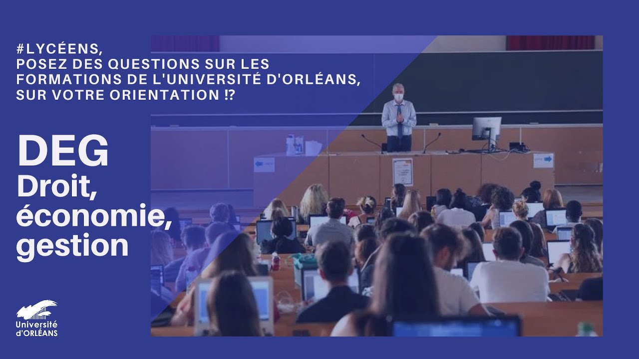 Posez Des Questions Sur Les Formations De L'Université D'Orléans ...