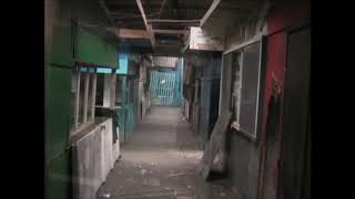 Nelson, Lancashire.Lamberts Market pre demolition.