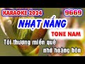 Karaoke NHẠT NẮNG Tone Nam Nhạc Sống KLA | Karaoke 9669 Beat Chuẩn