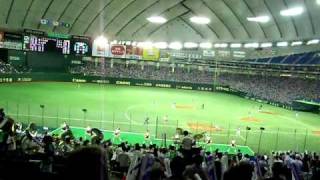 2010都市対抗野球　9/4　ヤマハ応援風景　暴れん坊将軍→夏祭り→ランナー