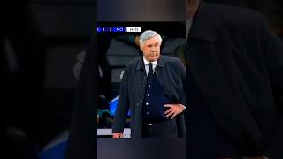 Ancelotti Reaction 😏🤢 #shorts #realmadrid #ancelotti