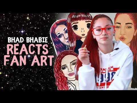 Danielle Bregoli Is Bhad Bhabie Reacts To Fans Art Pakvim Net Hd