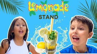 Refreshing Lemonade Stand Fun | Family Business Adventure!