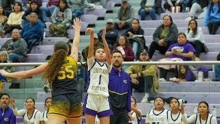 Elaina Clani #1 Kirtland Central Lady Broncos: 15 Point Performance vs St Pius Lady Sartans 2024-25