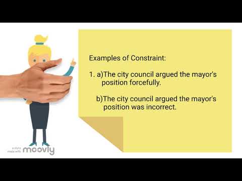 Lecture 12: constraint based model