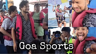 Water Sports in Goa || full bakchodi desi || Chirand ho gai bhai  || Panoti