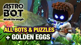 Dude Raiding: All Bots, Puzzle Pieces \u0026 Golden Eggs (Astro Bot Guide)