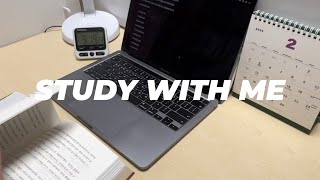 [24-02-13] 16살 대학생과 함께 공부해요 | 07년생 21학번 | STUDY WITH ME