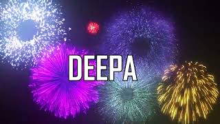 ♪♪ ALLES GUTE ZUM GEBURTSTAG DEEPA  ♪♪