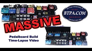 BTPA Massive Two-Tier Pedalboard Time-Lapse Build