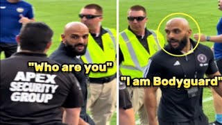 Crazy Messi's Bodyguard Reactions to Los Angeles Security guard!!🗣️🔥