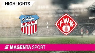 FSV Zwickau - FC Würzburger Kickers | Spieltag 34, 18/19 | MAGENTA SPORT