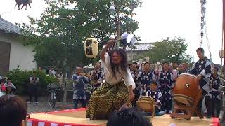 平成２６年　袋井まつり　白鬚神社例祭　奉納囃子　①　新屋　新町　永楽町