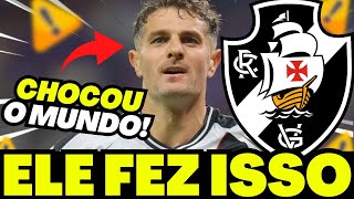 🚨BOMBA!🚨 DEPOIS DA VITÓRIA DO VASCO VEGETTI FAZ ALGO QUE IMPACTA TODA A NAÇÃO!