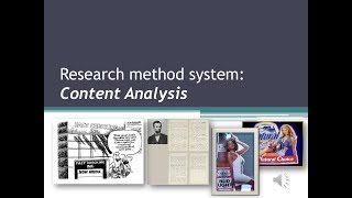 Conducting a Content Analysis