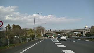 【高速道路　走行動画】　常磐自動車道　田野PA