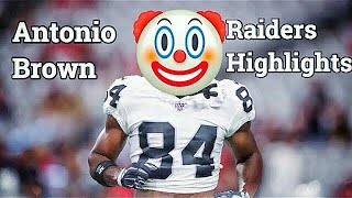 Antonio Brown Oakland Raiders Highlights