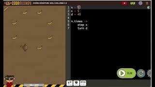CodeMonkey Skill Mode 4-3