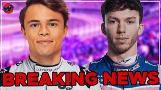 Pierre Gasly ACQUIRED by Alpine - AlphaTauri SIGNS Nyck De Vries - Breaking News - Formula One News