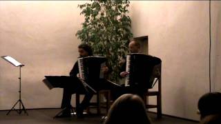 Astor Piazzolla - Tzigane Tango, for two accordions played by Duo dissonAnce