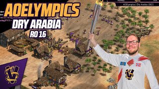 AOElympics! Dry Arabia 1v1 Event | RO16