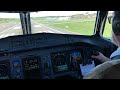 atr72 600 cockpit landing